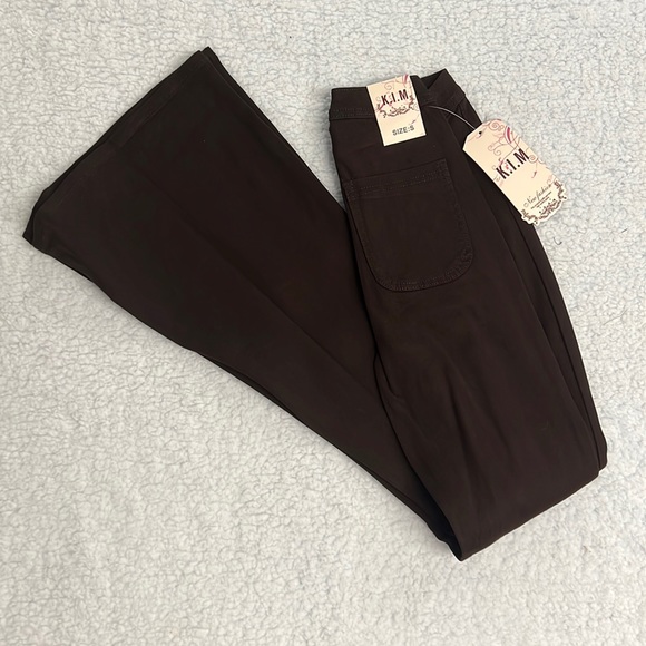 Jeans Chocolate Brown Flared Jeans Poshmark